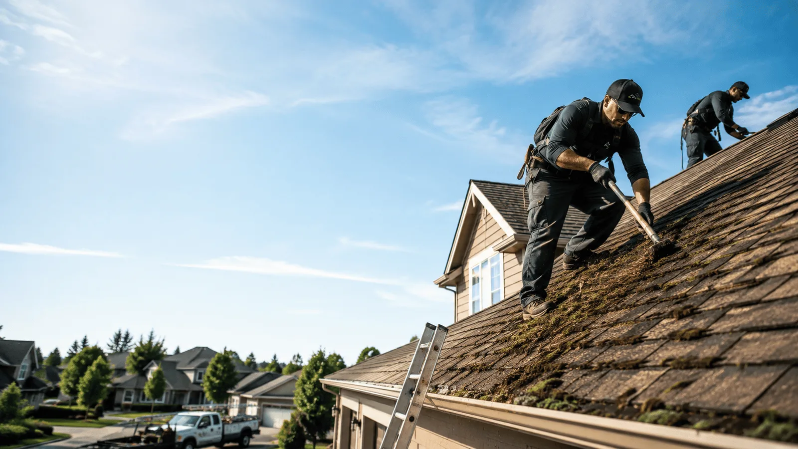 Roof Moss Removal in Sutherland, VA near me